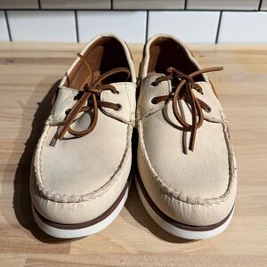 Allen Edmonds Force 10 Boat Shoes Size 10.5 Like New Condition